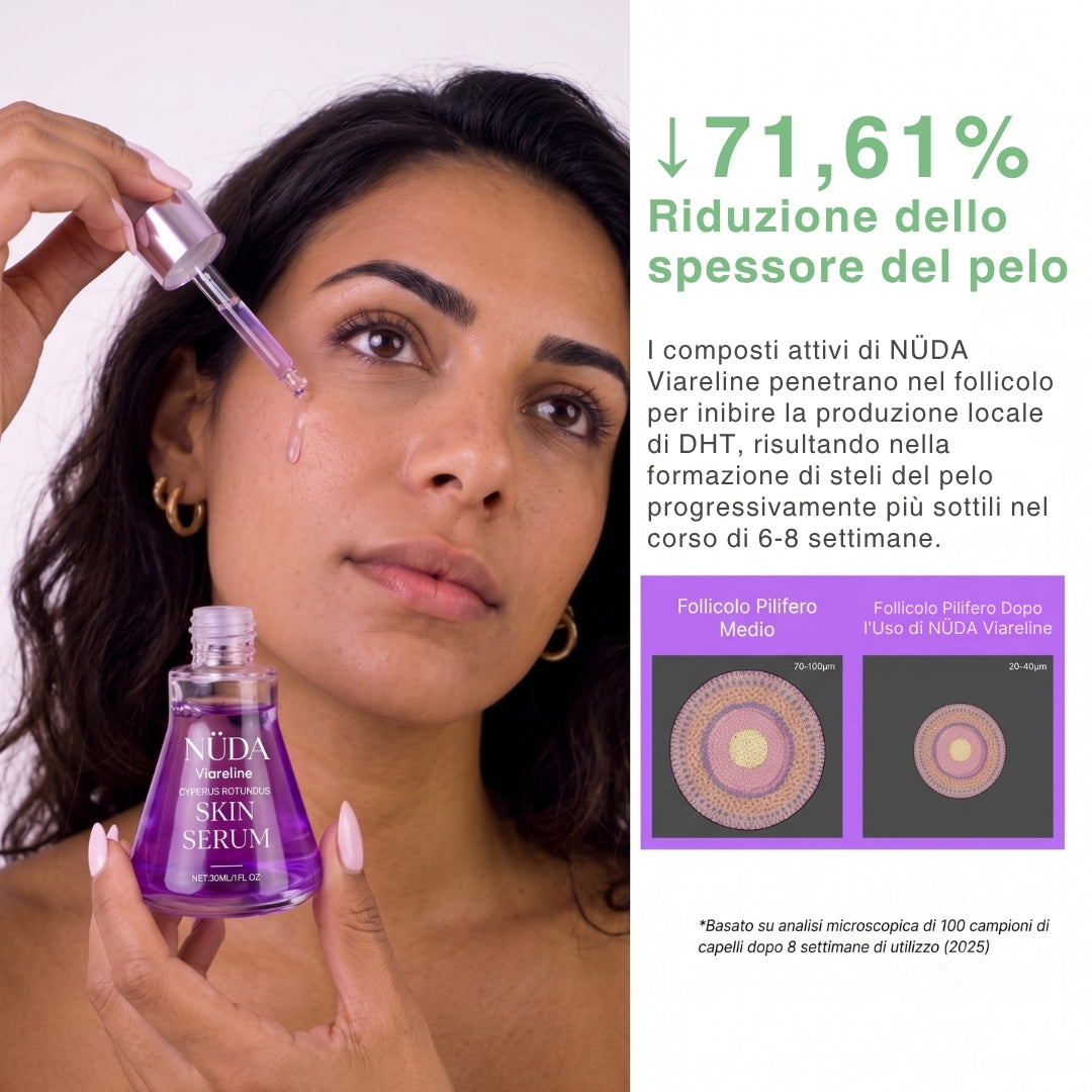 NÜDA VIARELINE SKIN SERUM™ - Il Segreto Botanico Egiziano