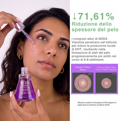 NÜDA VIARELINE SKIN SERUM™ - Il Segreto Botanico Egiziano